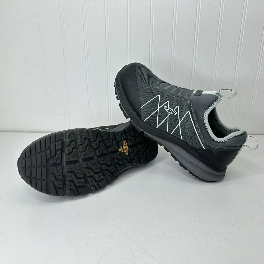 Keen Shoes Vista Energy Shift Carbon Toe Work Grey/Blue Women's Size 7W